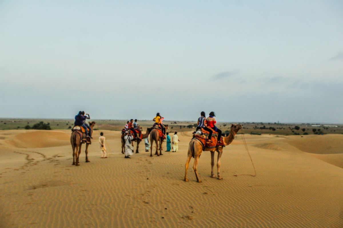 Sam Sand Dunes Thar Desert Jaisalmer